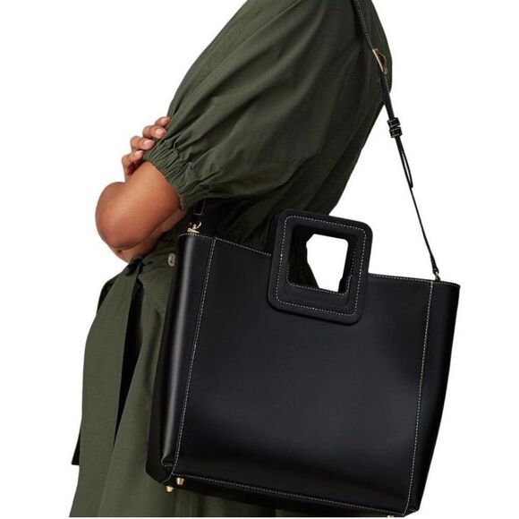 STAUD Shirley square handle tote bag - Picture 10 of 15